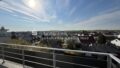 Blick vom Balkon über Worms Pfeddersheim