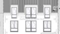 Ansicht Neubauprojekt Straße