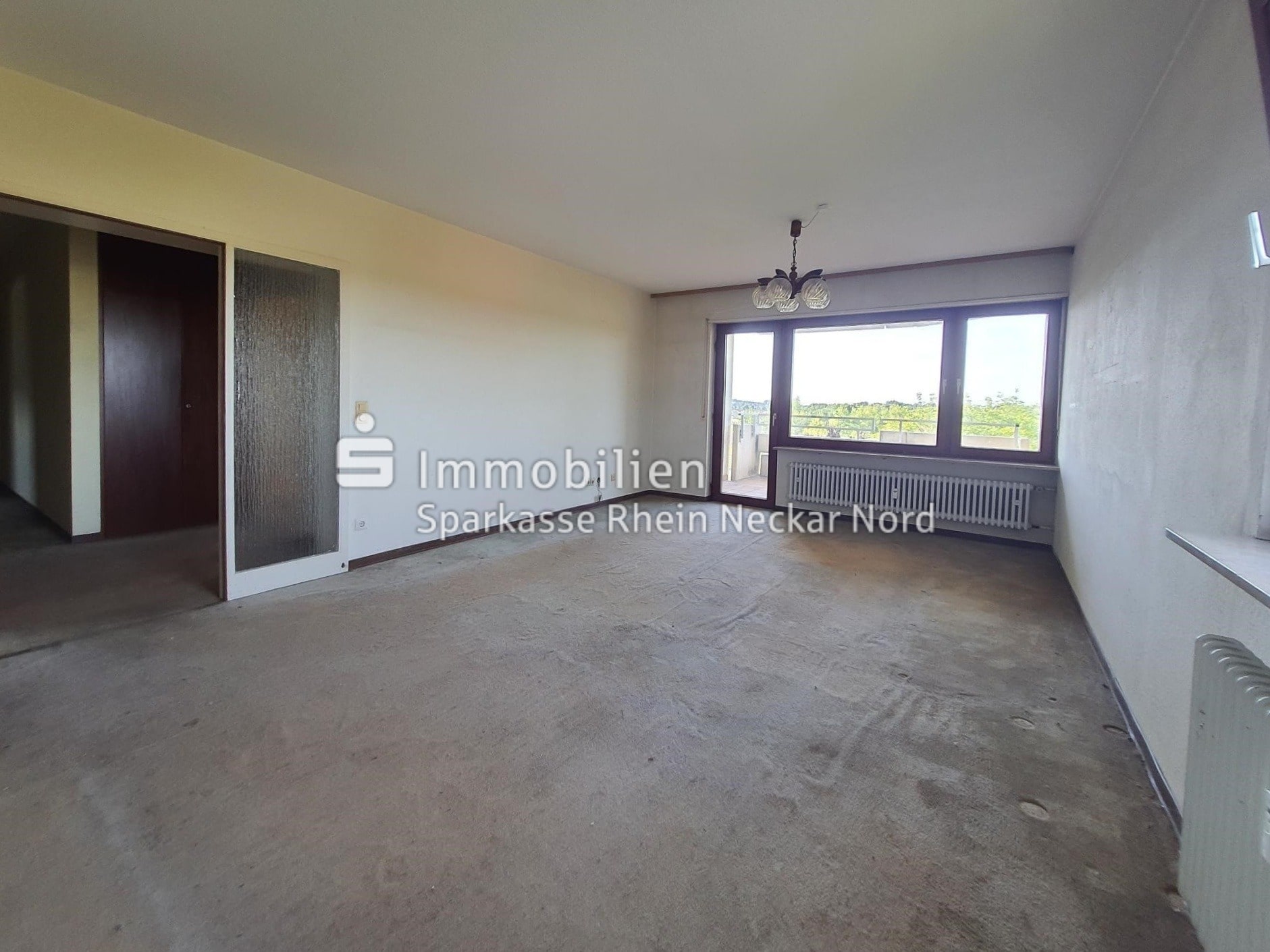 Wohnzimmer mit Loggia