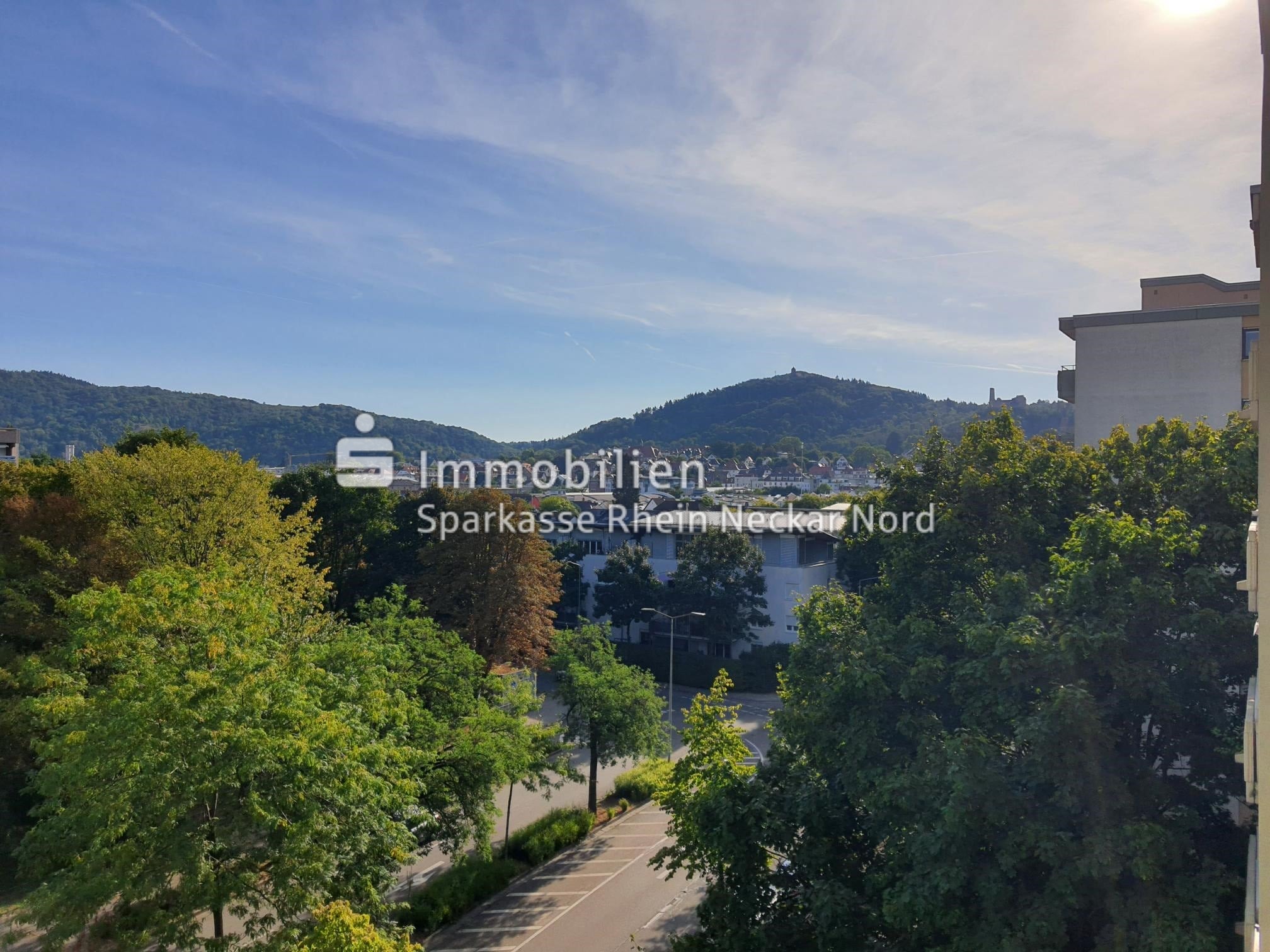 Ausblick auf die zwei Burgen