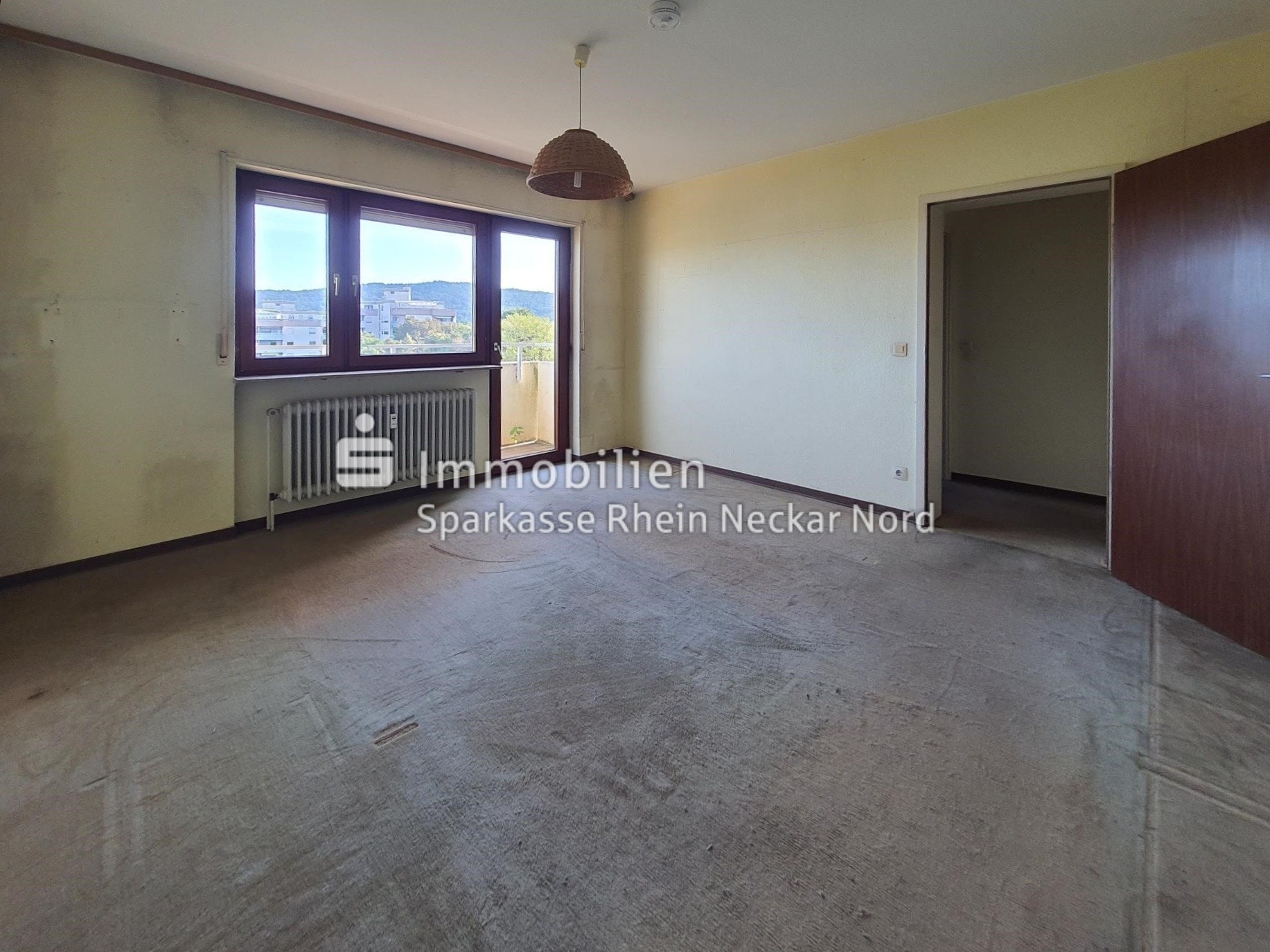 Schlafzimmer mit Balkon