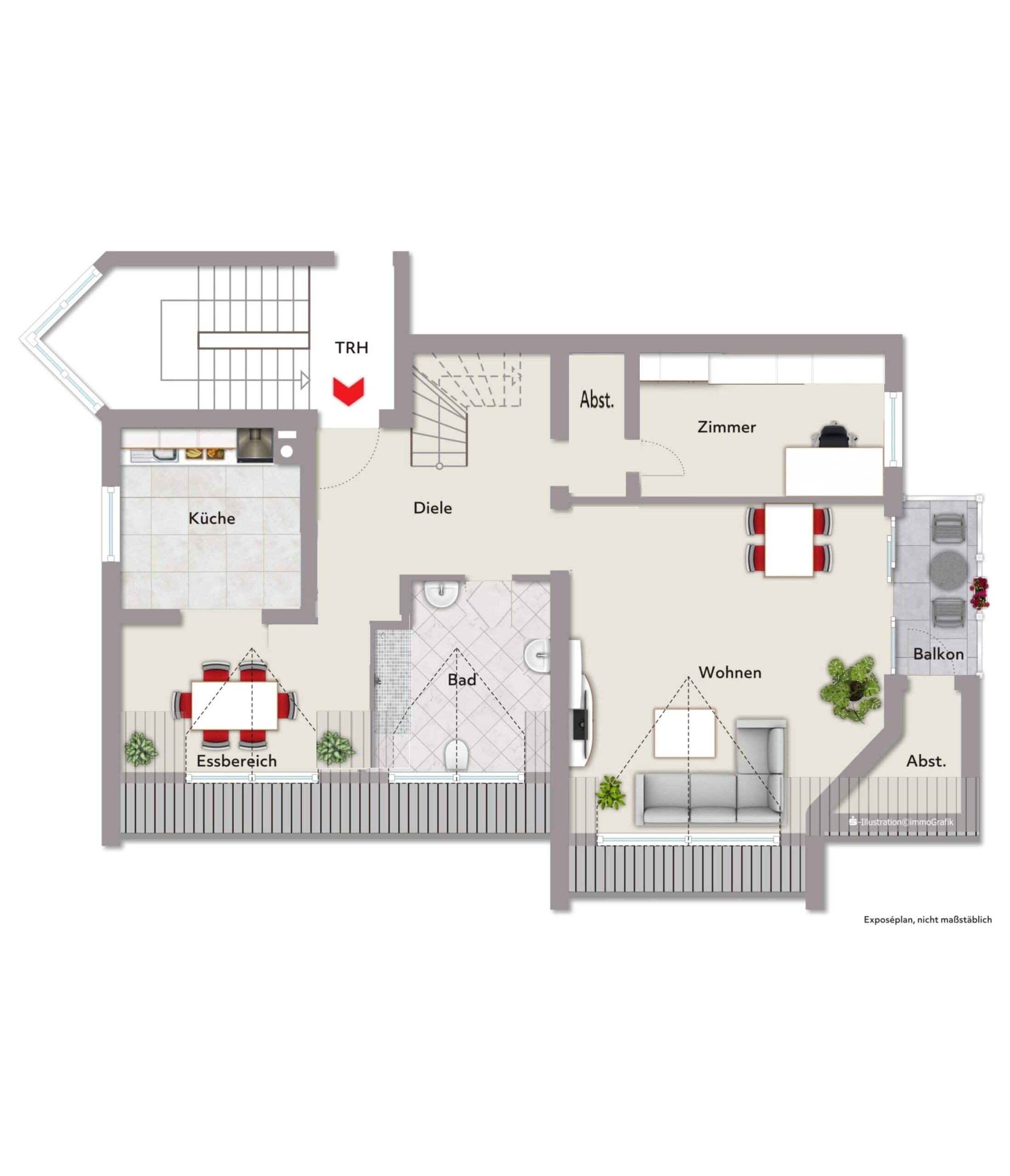 Grundriss DG