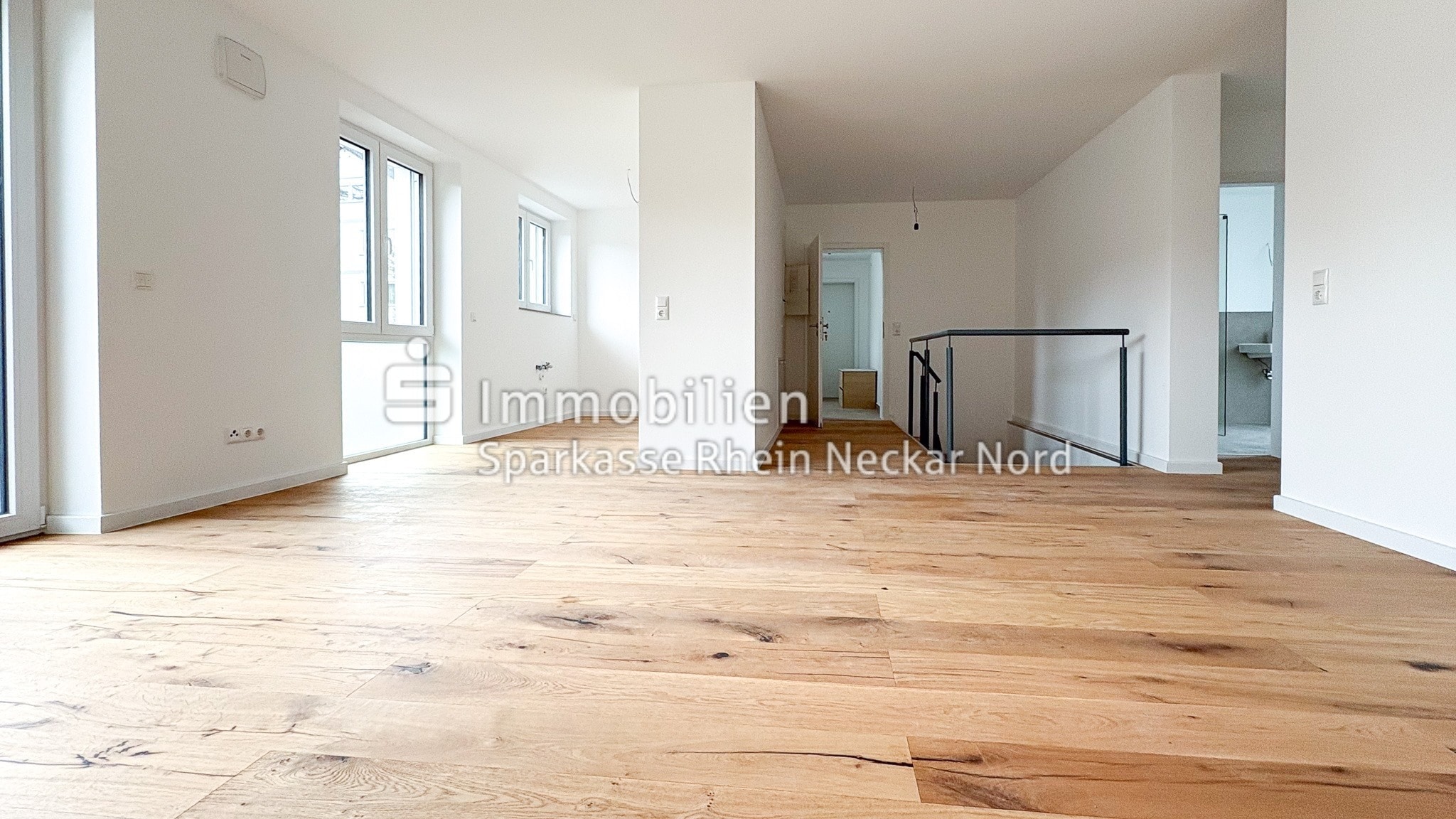 Blick von dem Wohnbereich