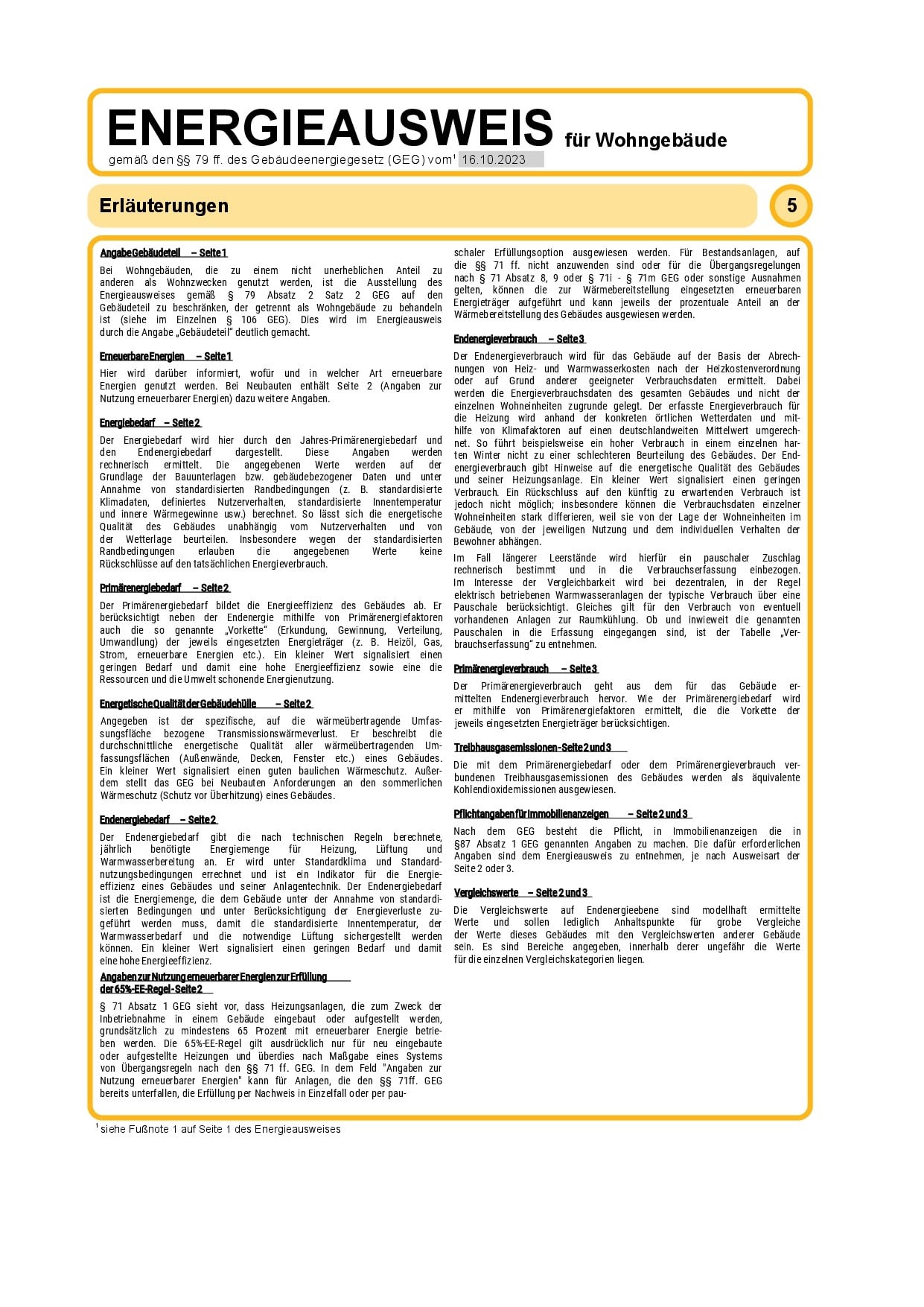 Energieausweis- Kleiststr. 42