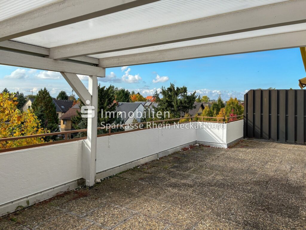 Süd-/West Dachterrasse