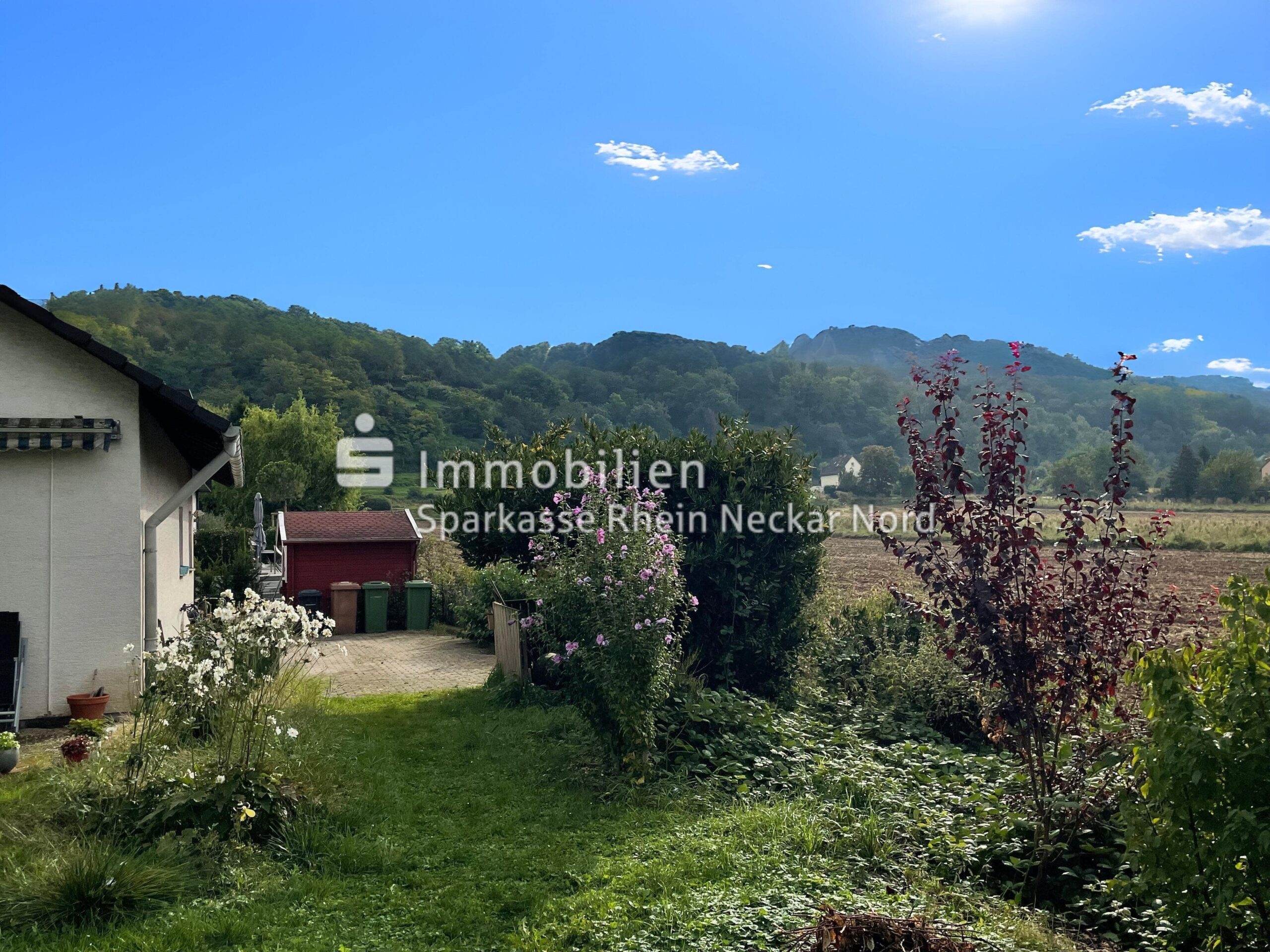 Blick auf die Bergstraße