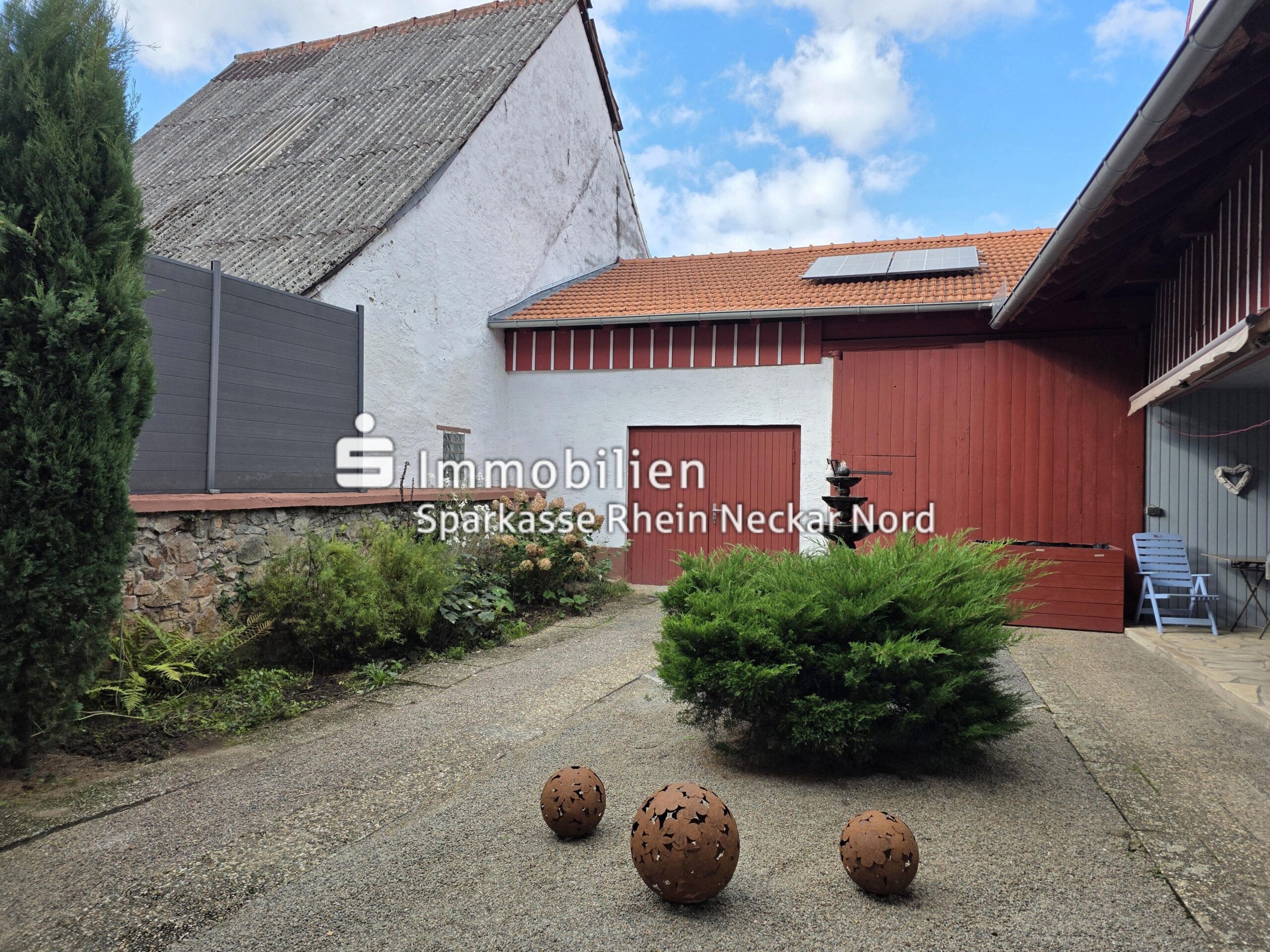 Garage, Scheune, Innenhof