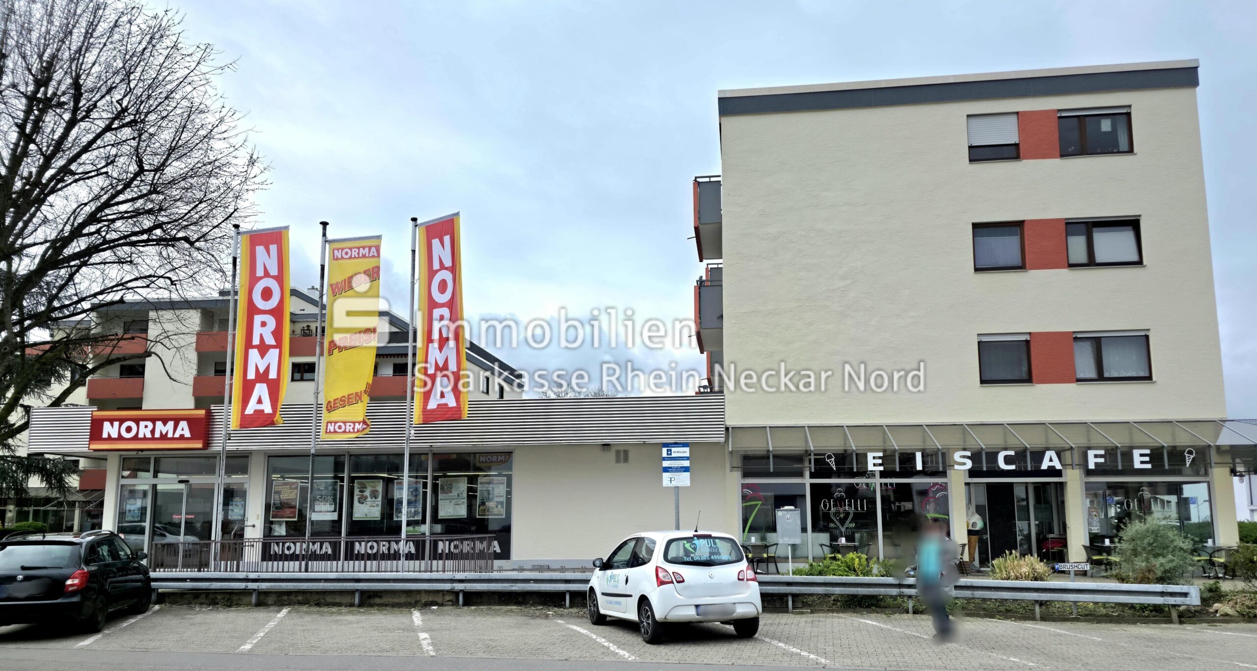 Hausansicht von der Seite